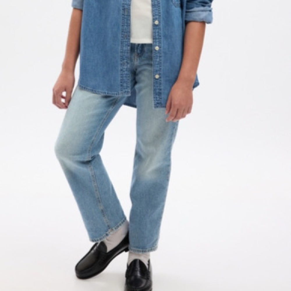 GAP Kids High Rise 90’s Loose Jeans
